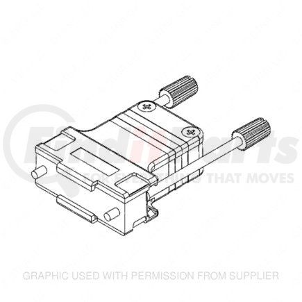 23-13154-644 by FREIGHTLINER - Multi-Purpose Wiring Terminal - 15 Cavity Count