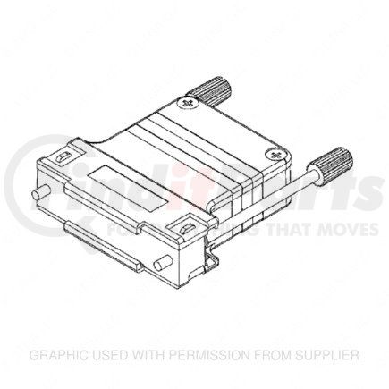 23-13154-645 by FREIGHTLINER - Multi-Purpose Wiring Terminal - 25 Cavity Count