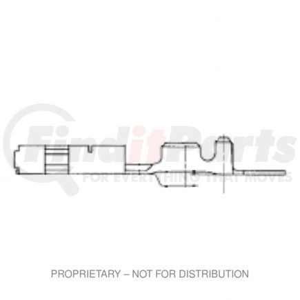 23-13211-144 by FREIGHTLINER - Multi-Purpose Wiring Terminal - Female