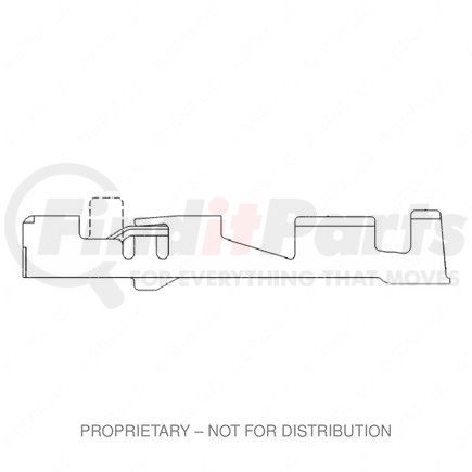 23-13212-001 by FREIGHTLINER - Multi-Purpose Wiring Terminal - Female