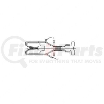 23-13214-303 by FREIGHTLINER - Multi-Purpose Wiring Terminal - Female, 20-18 ga.