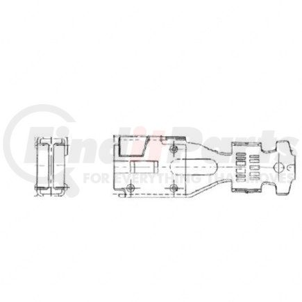 23-13215-202 by FREIGHTLINER - Multi-Purpose Wiring Terminal - Female