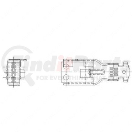 23-13215-321 by FREIGHTLINER - Multi-Purpose Wiring Terminal - Female