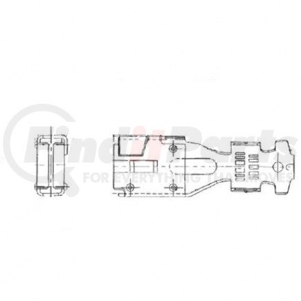 23-13215-204 by FREIGHTLINER - Multi-Purpose Wiring Terminal - Female