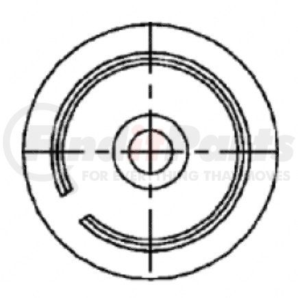 23-13216-081 by FREIGHTLINER - Harness Connector Seal - Silicone, Yellow