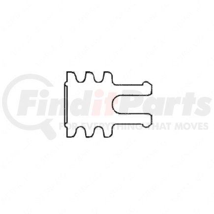 23-13218-930 by FREIGHTLINER - Harness Connector Seal - Liquid Silicone Rubber