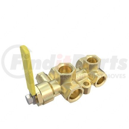 23-13277-086 by FREIGHTLINER - Fuel Shut-Off Valve - Brass