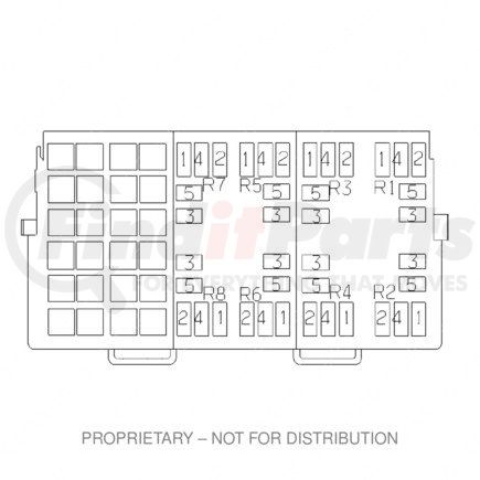 23-13305-001 by FREIGHTLINER - Plug - 40% Glass Fiber Reinforced With PolypheNylon Ether, Black