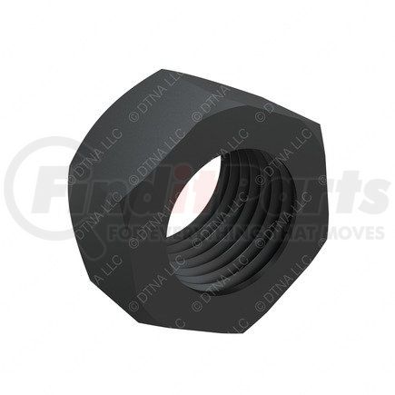 23-14072-112 by FREIGHTLINER - Hex Nut - Steel, Matte Opaque Black, M12 x 1.5 mm Thread Size