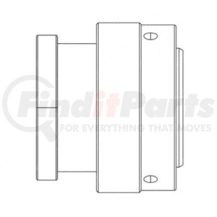 23-14208-000 by FREIGHTLINER - Multi-Purpose Wiring Terminal - Female, Black, 29 Cavity Count