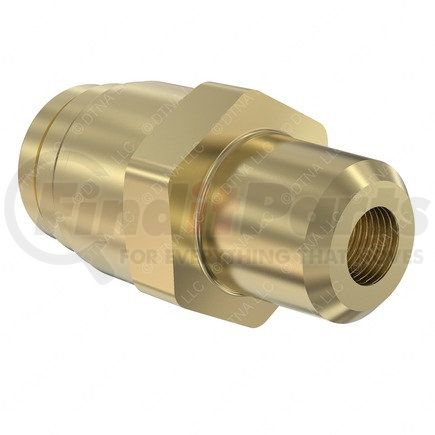 23-14392-004 by FREIGHTLINER - Pipe Fitting - Connector, Straight, Push-to-Connect, .25 Male PT to .38 NT