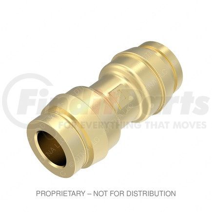 23-14393-005 by FREIGHTLINER - Pipe Fitting - Union, Push-to-Connect, 0.38 NT to 0.38 NT