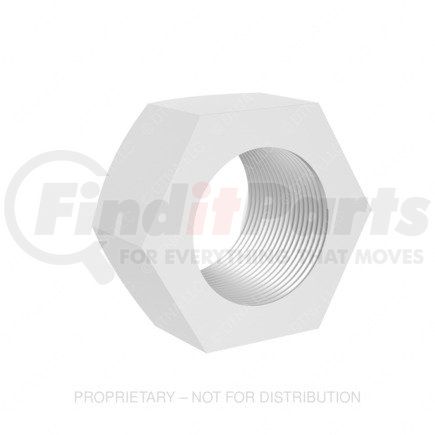 23-13833-118 by FREIGHTLINER - Hex Nut - Steel, Silver