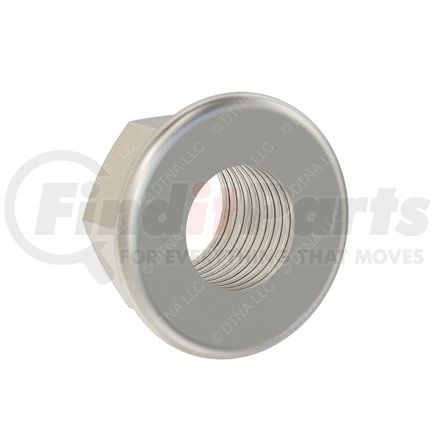 23-13861-108 by FREIGHTLINER - Nut - Hexagonal, Flange, Locking, 1/2-13 in., Aluminum and Zinc Alloy