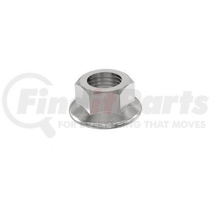 23-13861-108 by FREIGHTLINER - Nut - Hexagonal, Flange, Locking, 1/2-13 in., Aluminum and Zinc Alloy