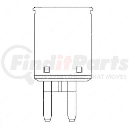 23-13914-230 by FREIGHTLINER - Circuit Breaker - Protector, 30 AMP, Green, Positive Temperature Coefficient