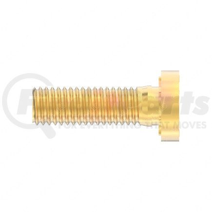 23-13918-125 by FREIGHTLINER - Stud - Steel, Yellow, 3/8-16 UNC2A in. Thread Size