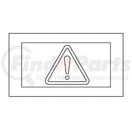 24-01840-047 by FREIGHTLINER - Miscellaneous Label - Legend, Roll Stability Advisor/Roll Stability Control/Automatic Traction Control