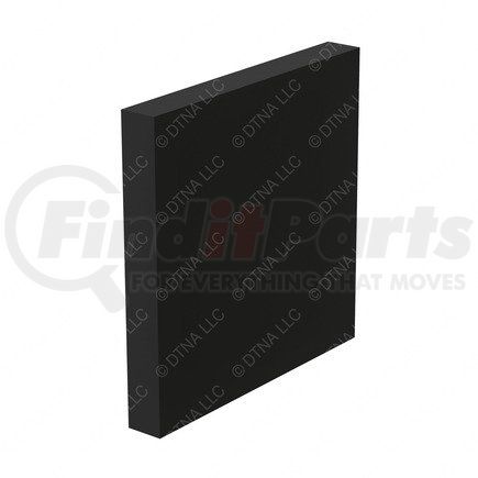 48-00050-408 by FREIGHTLINER - Foam Tape - Polyvinyl Chloride, Black/Gray, 3.2 mm THK