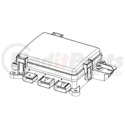 66-00436-001 by FREIGHTLINER - Chassis Power Distribution Module Cover - 286.7 mm x 220 mm