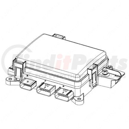 66-00436-003 by FREIGHTLINER - Chassis Power Distribution Module Cover - 286.7 mm x 220 mm