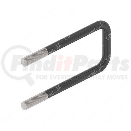 23-14548-280 by FREIGHTLINER - Leaf Spring Axle U-Bolt - Steel, 75 mm Thread Length, M22 x 1.50 mm Thread Size