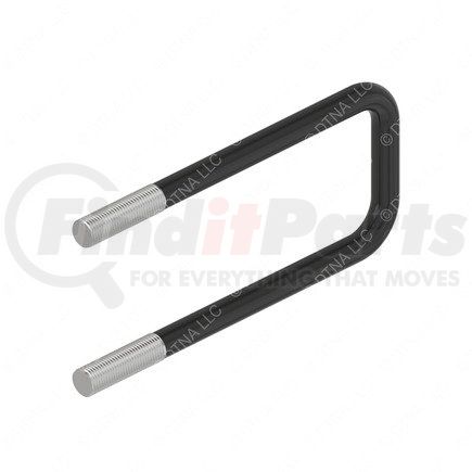 23-14548-300 by FREIGHTLINER - Leaf Spring Axle U-Bolt - Steel, 75 mm Thread Length, M22 x 1.50 mm Thread Size