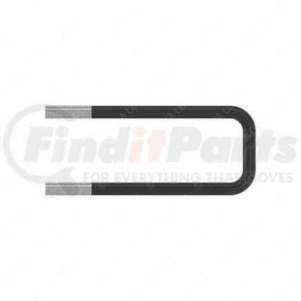 23-14548-320 by FREIGHTLINER - Leaf Spring Axle U-Bolt - Steel, 75 mm Thread Length, M22 x 1.50 mm Thread Size