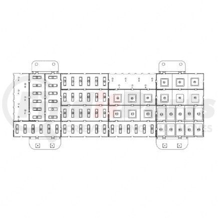 24-01163-000 by FREIGHTLINER - Fuse Box Label