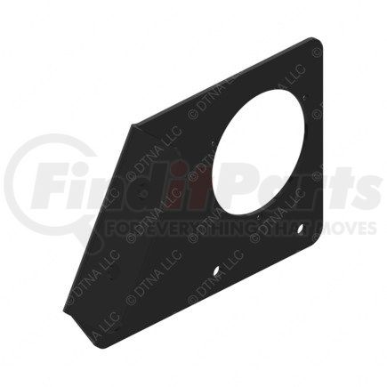 66-17174-000 by FREIGHTLINER - Tail Light Bracket - Left Side, Steel, 4.34 mm THK