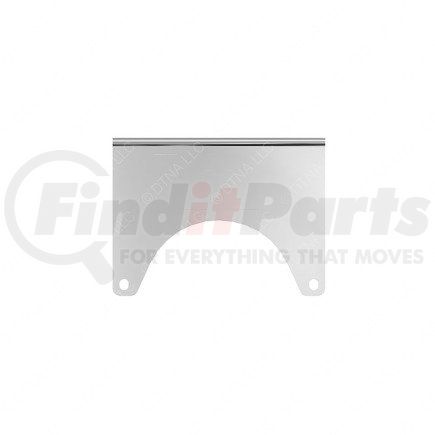 66-17397-000 by FREIGHTLINER - Beacon Light Bracket - Stainless Steel, 0.12 in. THK