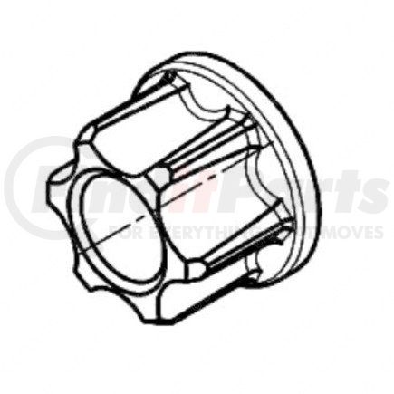 A-005-990-78-50 by FREIGHTLINER - Nut - Hexagonal With Flange