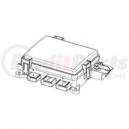 66-05173-002 by FREIGHTLINER - Chassis Power Distribution Module Cover - 286.7 mm x 220 mm