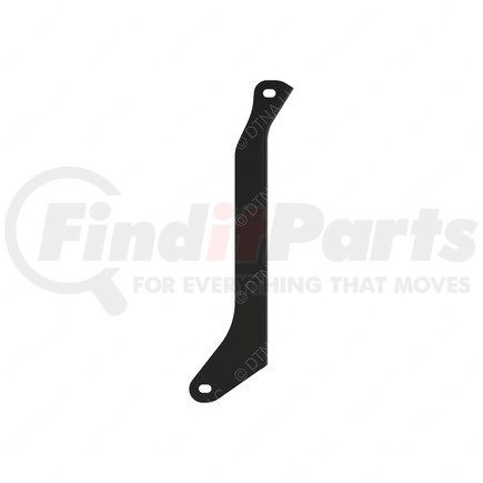 66-03298-000 by FREIGHTLINER - Battery Box Bracket - Steel, Black, 0.13 in. THK