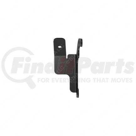 66-13326-000 by FREIGHTLINER - Engine Wiring Harness Bracket - Steel, Black, 3.22 mm THK