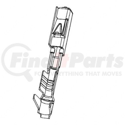 A0165454126 by FREIGHTLINER - Multi-Purpose Wiring Terminal - Contact Spring, Terminal
