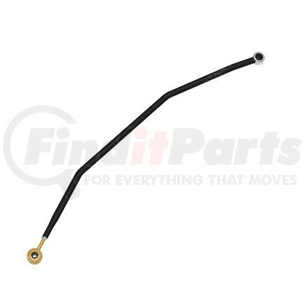 A02-13164-000 by FREIGHTLINER - Clutch Push Rod - Clutch Pedal to Intermediate LeverSteel, 3/8-24 UNF in. Thread Size