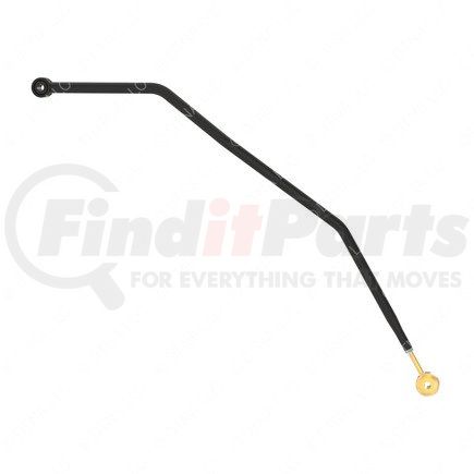 A02-13280-000 by FREIGHTLINER - Clutch Push Rod - Clutch Pedal to Intermediate LeverSteel, 3/8-24 UNF in. Thread Size