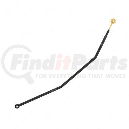 A02-13302-000 by FREIGHTLINER - Clutch Push Rod - Clutch Pedal to Intermediate LeverSteel, 3/8-24 UNF in. Thread Size