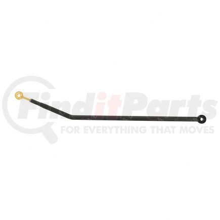 A02-13621-000 by FREIGHTLINER - Clutch Push Rod - Clutch Pedal to Intermediate LeverSteel, 3/8-24 UNF in. Thread Size