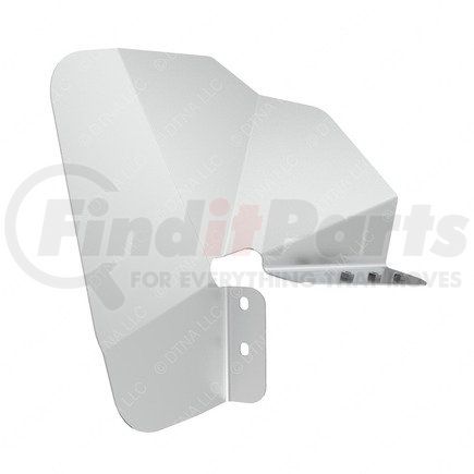 A03-23598-003 by FREIGHTLINER - Air Cleaner Heat Shield - Aluminum, 15.62 in. x 11.59 in., 0.02 in. THK