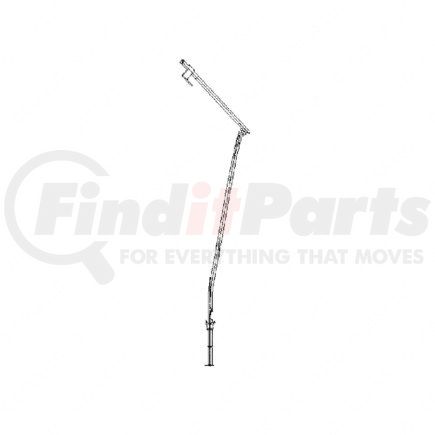 A01-27847-000 by FREIGHTLINER - Engine Oil Dipstick - Steel, Black