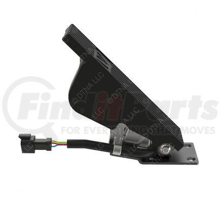 A01-31986-003 by FREIGHTLINER - Accelerator Pedal - Black