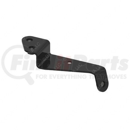 A01-32931-000 by FREIGHTLINER - Engine Oil Dipstick Tube Bracket - Steel, Black, 0.11 in. THK