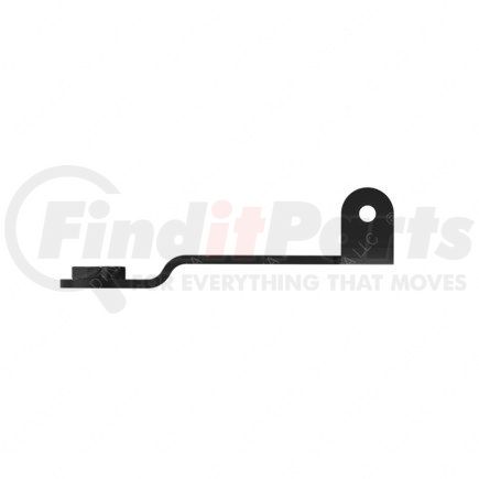 A01-33163-000 by FREIGHTLINER - Engine Oil Dipstick Tube Bracket - Steel, Black, 0.16 in. THK