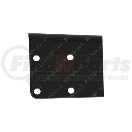 A01-33376-000 by FREIGHTLINER - Engine Mount Bracket - Left Side, Steel, Black, 0.5 in. THK