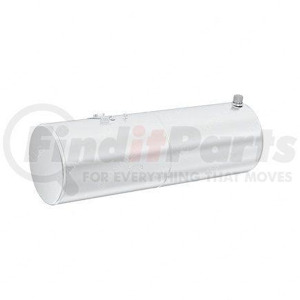 A03-32016-181 by FREIGHTLINER - Fuel Tank - Aluminum, 22.88 in., RH, 60 gal, Plain, Split, without Electrical Flow Gauge Hole