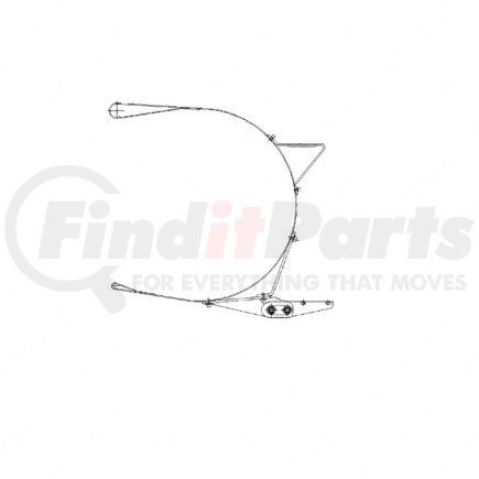 A03-33082-005 by FREIGHTLINER - Fuel Tank Strap - Stainless Steel