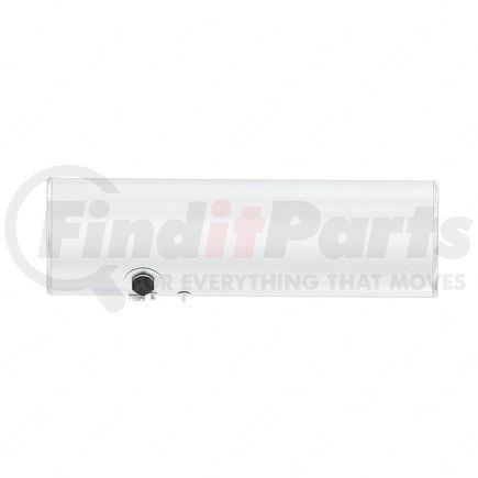 A03-27236-181 by FREIGHTLINER - Fuel Tank - Aluminum, 22.88 in., RH, 130 gal, Plain, without Exhaust Fuel Gauge Hole