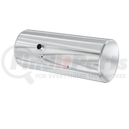A03-34592-281 by FREIGHTLINER - Fuel Tank - Aluminum, 22.88 in., RH, 100 gal, Polished, without Electrical Flow Gauge Hole